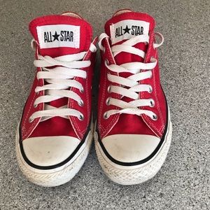 Red Chuck Taylors
